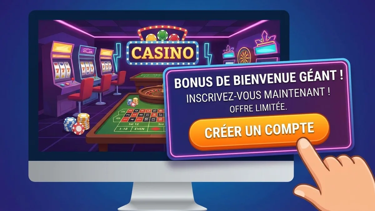 Inscription avec bonus